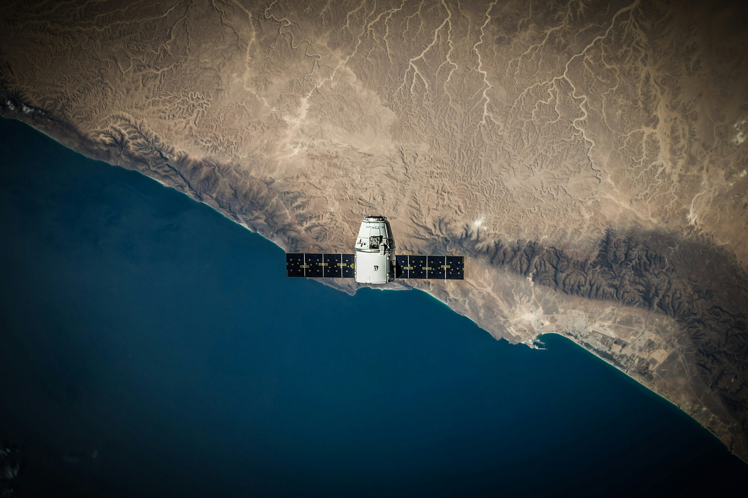 Satellite connectivity over Kenya